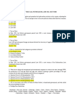 PrE 4 - AUDIT OF THE GAS, PETROLEUM, AND OIL SECTORS (50 Questions)