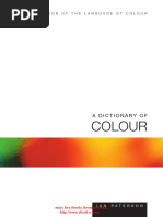 A Dictionary of Colour by Ian-Paterson