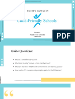 Child-Friendly Schools: Unicef'S Manual On