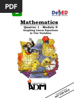 Mathematics: Quarter 1 - Module 9