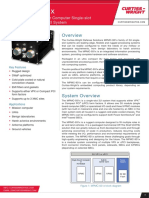 MPMC 931x Single Slot 3U VPX CPCI System Product Sheet