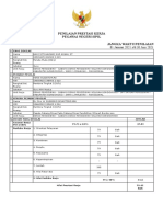 Penilaian Prestasi Kerja Pegawai Negeri Sipil Jangka Waktu Penilaian 01 Januari 2021 S/D 30 Juni 2021