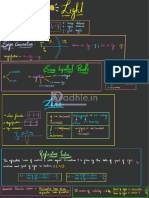 Light Formula Sheet