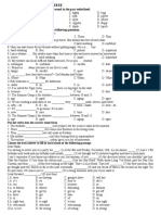 Anh 6 - Review For Mid-Term