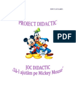 Joc Didactic - Să-L Ajutăm Pe Mickey Mouse