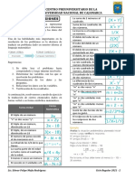 Semana 1 - Planteo de Ecuaciones