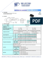 SM Series: Aluminium Electrolytic Capacitor