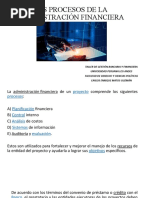 12 - Los Procesos de La Administración Financiera