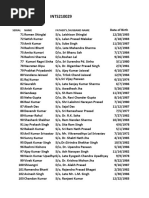 Bihar Medical Data 2012