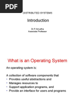 Distributed Systems: Dr.P.Amudha Associate Professor