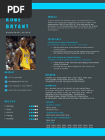 CV Kobe Bryant