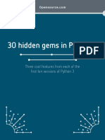 30 Hidden Gems in Python 3