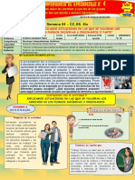 Semana 04 - CC - SS. 4to: Situación Significativa