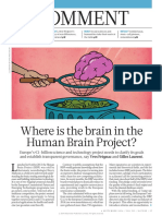 Where Is The Brain in The Human Brain Project?