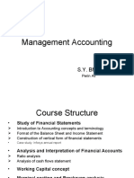 Management Accounting: S.Y. Bms