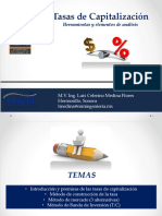 Tasas de Capitalizacion - Fecoval