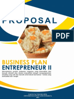 Busines Plan Entepreneur II