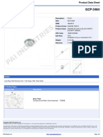 Plug GCP-3484: Description: Sku: Oem: Product Group: ENGINE PARTS Product Class: Engine Blocks & Block Parts