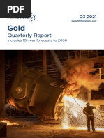 Gold Quarterly Report