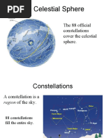 The 88 Official Constellations Cover The Celestial Sphere