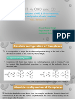 Unit 4: Ord and CD: M.Sc. Semester II