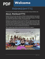 Rishikeshyttc: Welcome