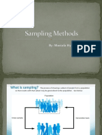 Sampling Methods