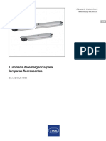 Luminaria de Emergencia para Lámparas Fluorescentes: Serie EXLUX 6009