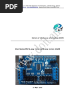 User M Manual Fo or 2 Way y Motor & & 16 Wa y Servos S Shield