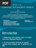 Employment Management System