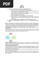 IS-01 Set - Ii: Explain The Communication? Explain The Two Way Communication System? (8M)