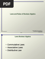 Slide 4 Rules of Boolean Algebra and Simplification