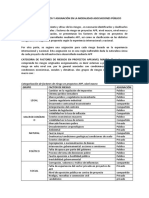 Clasificación de Riesgos y Asignación en La Modalidad Asociaciones Público Privadas