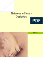 Desiertos. Sistemas Eolicos