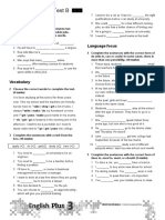 Unit 6 Standard Test B: Listening