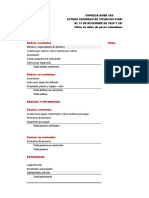 Estado de Flujo de Efectivo Ejercicio Práctico