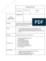 SOP Fluorecein Test