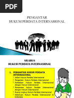 Pengantar Hukum Perdata Internasional