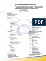 CCNHPP Course Contents