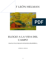 Robert León Helman. Elogio A La Vida Del Campo. Hacia Una Paraguayología Filosófica