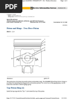 Piston and Rings - Two-Piece Piston