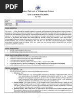 CLCS 2214-Mechanics of Film