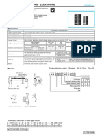 Aluminum Electrolytic Capacitors: Specifications