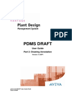 Pdms Draft: User Guide Part 2: Drawing Annotation