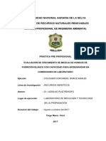 Evaluación de Crecimiento de Micelio de Hongos de Pudrición Blanca Con Capacidad para Biodegradar en Condiciones de Laboratorio