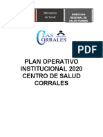 Plan Operativo Institucional 2020