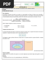 Atividade 12 9o Ano MAT Onjunto Dos Numeros Reais Operacoes Com Numeros Reais e Notacao Cientifica