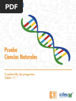 Cuadernillo de Preguntas Ciencias Naturales Saber 11-2021