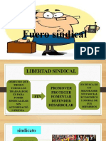 El Fuero Sindical