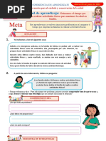 DIA 4 Estimamos El Tiempo Que Empleamos en Realizar Actividades Físicas para Mantener La Salud